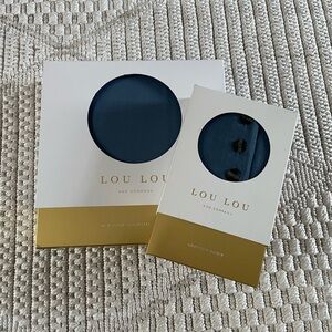 NIB Lou Lou & Company Harrison Blue Newborn Bundle & Knotted Gown